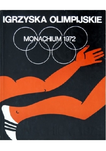 Okładka książki igrzyska olimpijskie. monachium 1972